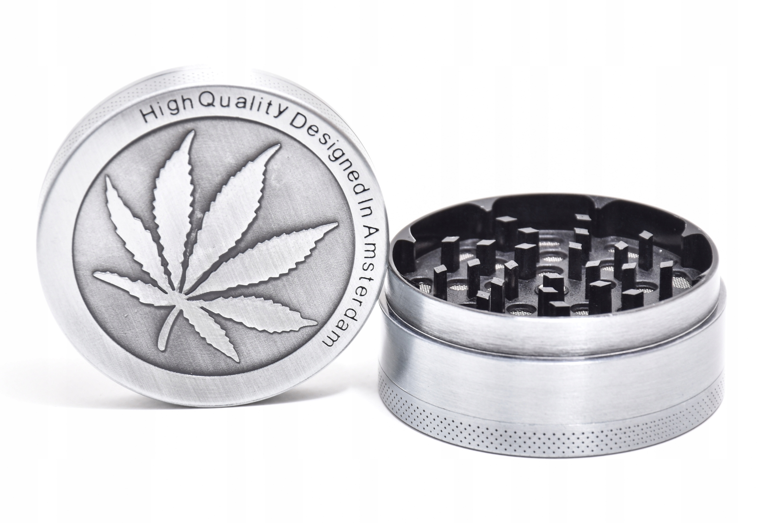 

Młynek Grinder Marihuana Amsterdam Duży XL Thc Cbd