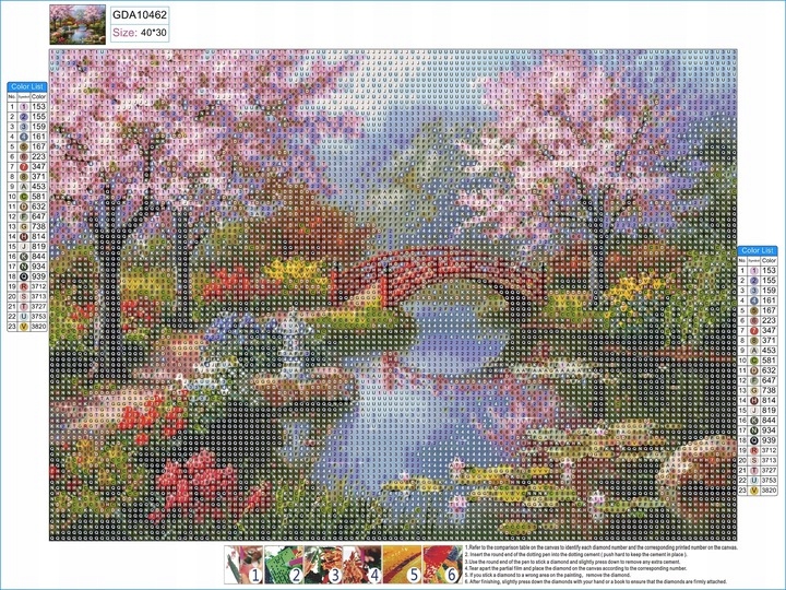 алмазна вишивка мозаїка Алмазна ЖИВОПИС + рамка код виробника DiamondArt