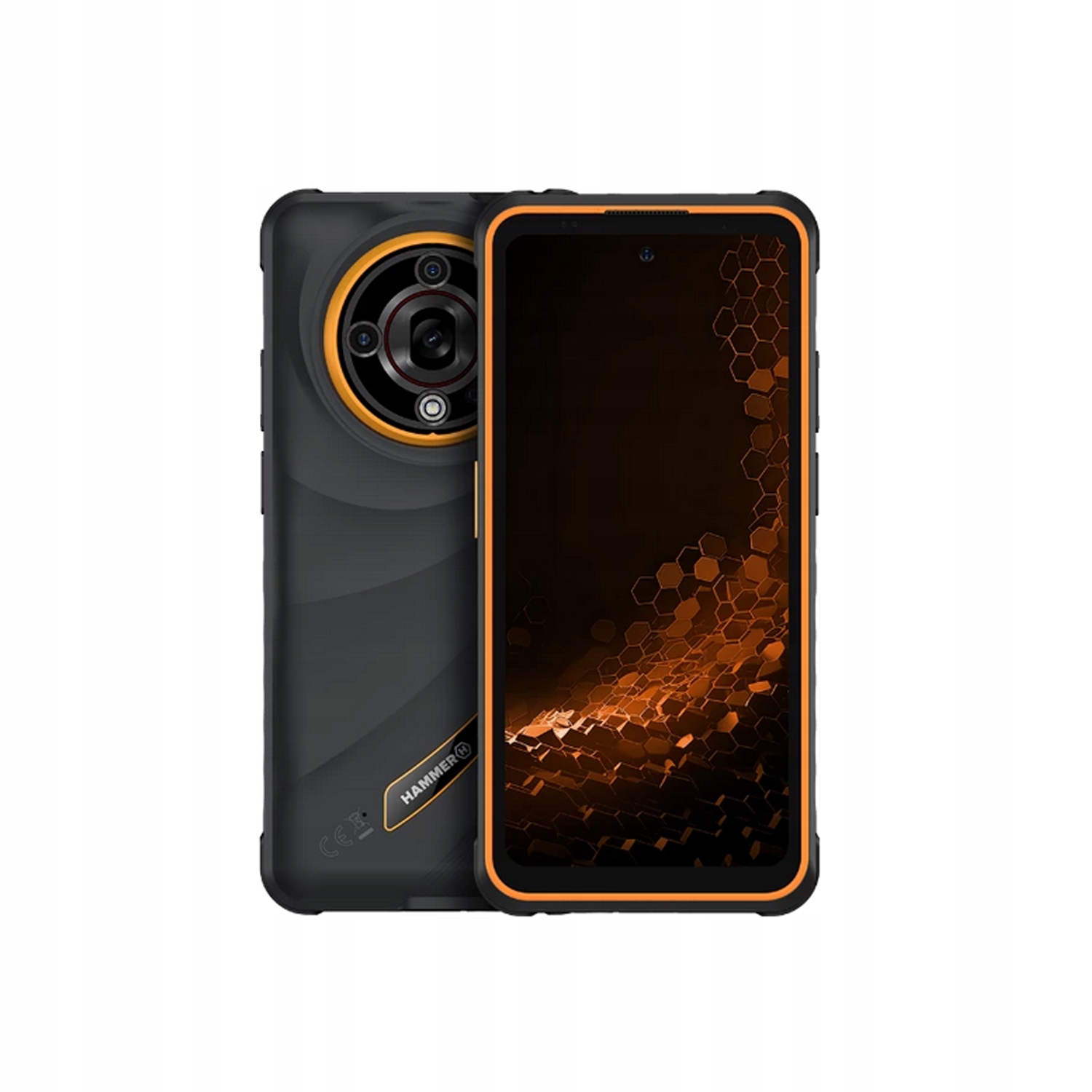 Smartphone Hammer Iron 6 5G 6/128 oranžový