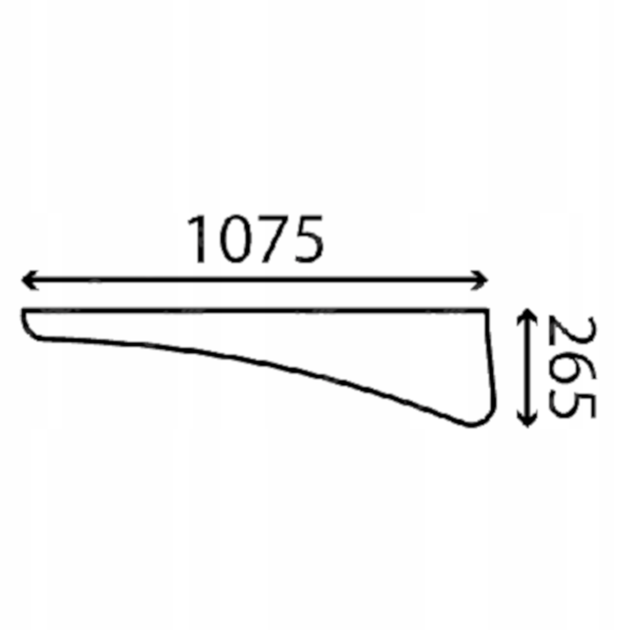 Volvo sklo, Pel Job boční pravé spodní 7417529