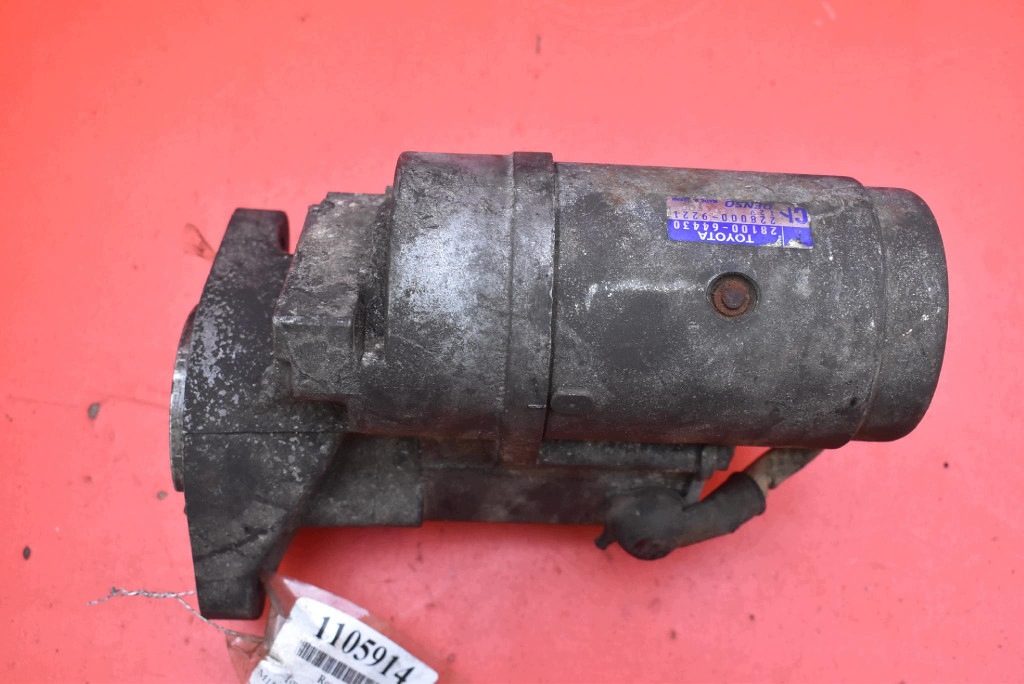 starter test 28100-64430 228000-9221 TOYOTA COROLLA E12 2.0 D-4D 90 KM