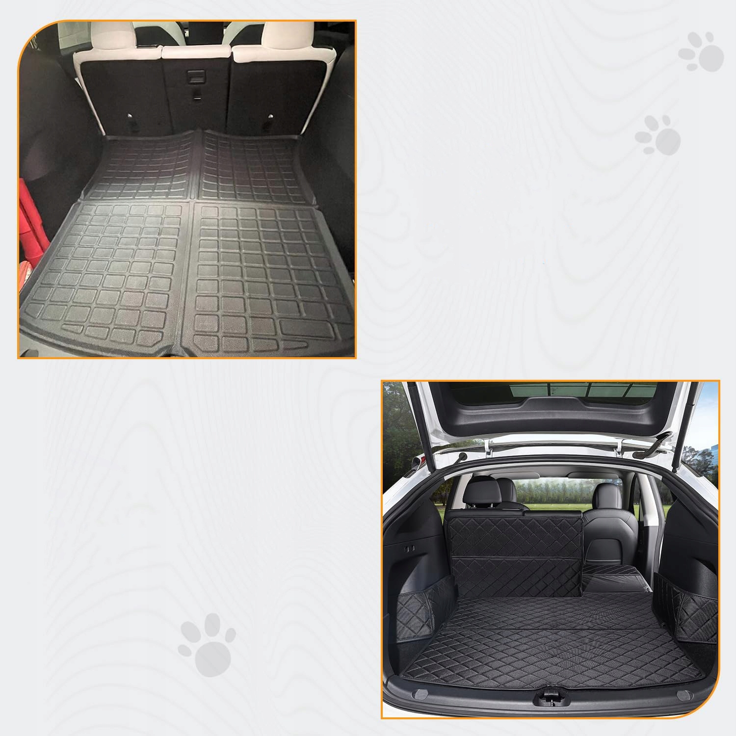 Dywaniki Topfit do Tesla Model Y, Akcesoria 2021-2024, 2 kpl Producent Inny