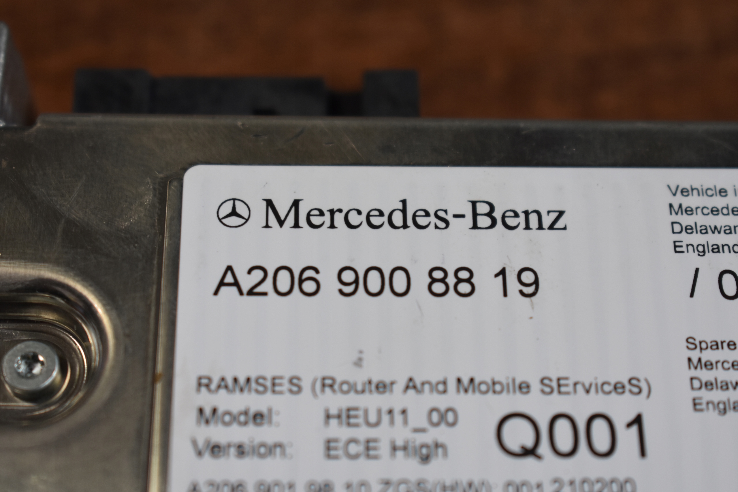 IDEALNY modulo KOMUNIKACJI RAMSES MERCEDES 1 9