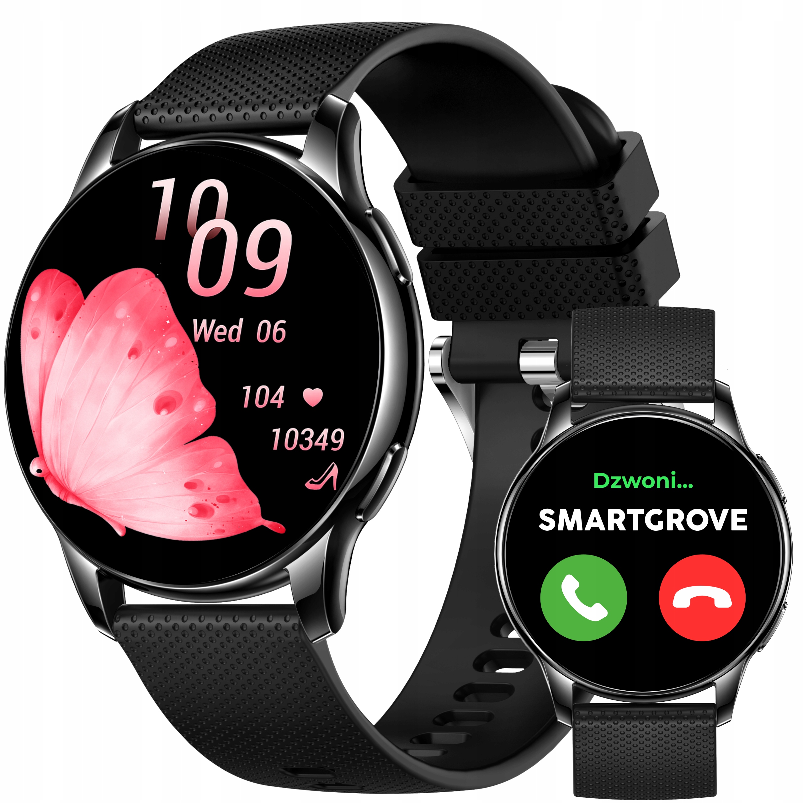 Hodinky Smartwatch Dámske Rozhovory Kroky Tlak Smart Watch
