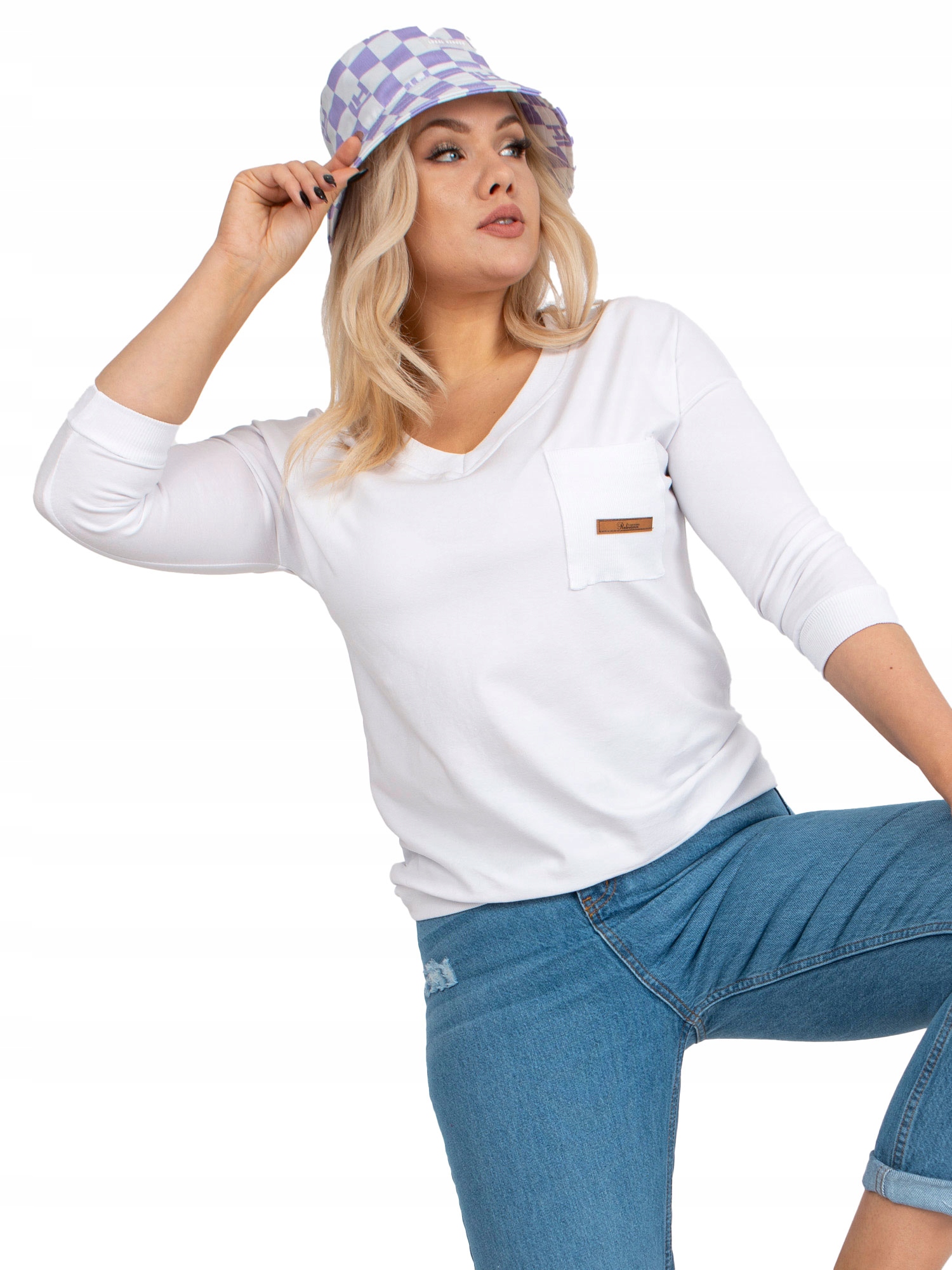 

Bluzka Damska bawełniana Plus Size na co dzień