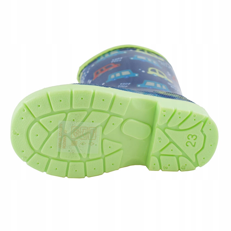 Kalosze gumowce kołnierz z gumką WKŁADKA auta Wojtyłko Rozmiar (new) 34