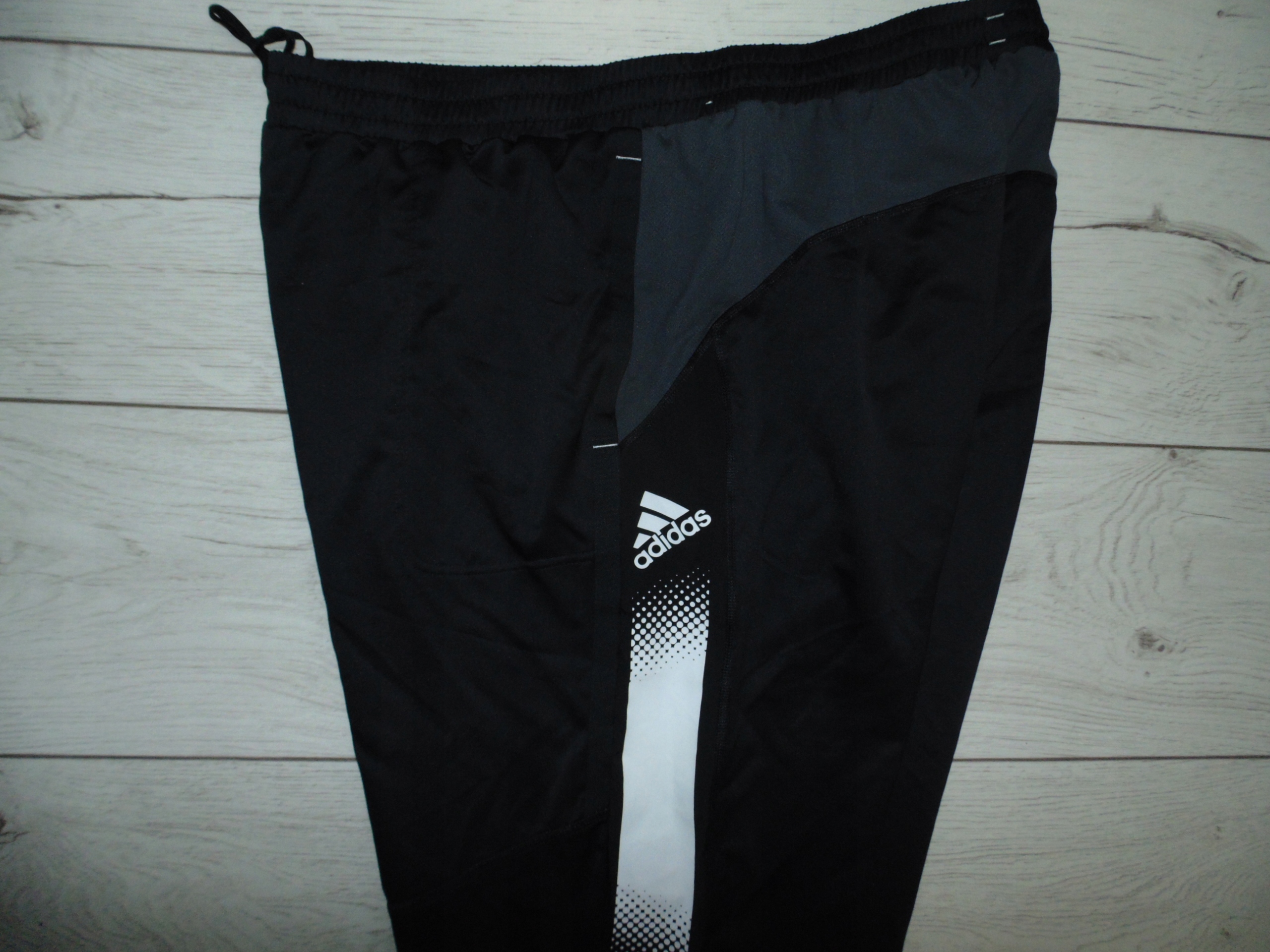 ADIDAS SPODNIE MĘSKIE DRESY WIOSNA / LATO r. 2XL / 3XL Długość nogawki długa