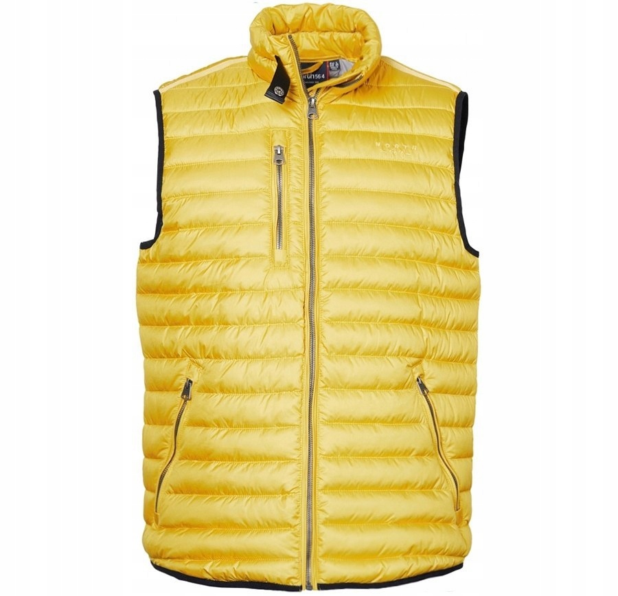 North 56 4 Velká vesta Žlutá vel 2XL obvod 140 Cm