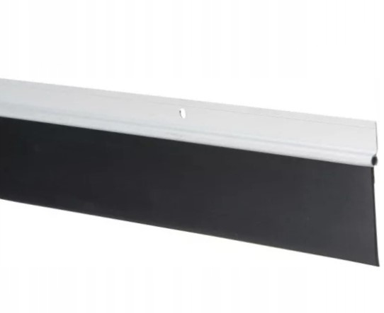 LISTWA USZCZELNIAJĄCA GUMOWA POD DRZWI BIAŁA 100CM PCV