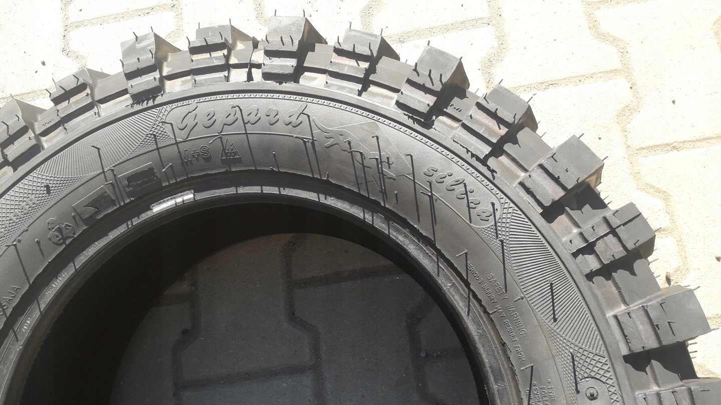 4x OPONY 235/70R16 RAPTOR GEPARD KOMPLET M+S MT Szerokość opony 235 mm