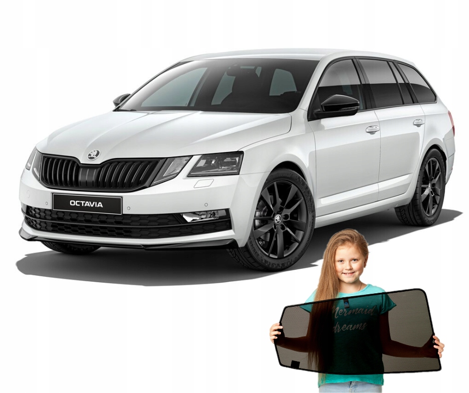 

zasłonki osłonki Skoda Octavia III kombi 2013