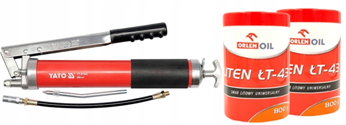 

Orlen Smar Litowy ŁT-43 2x800g Smarownica Ręczna