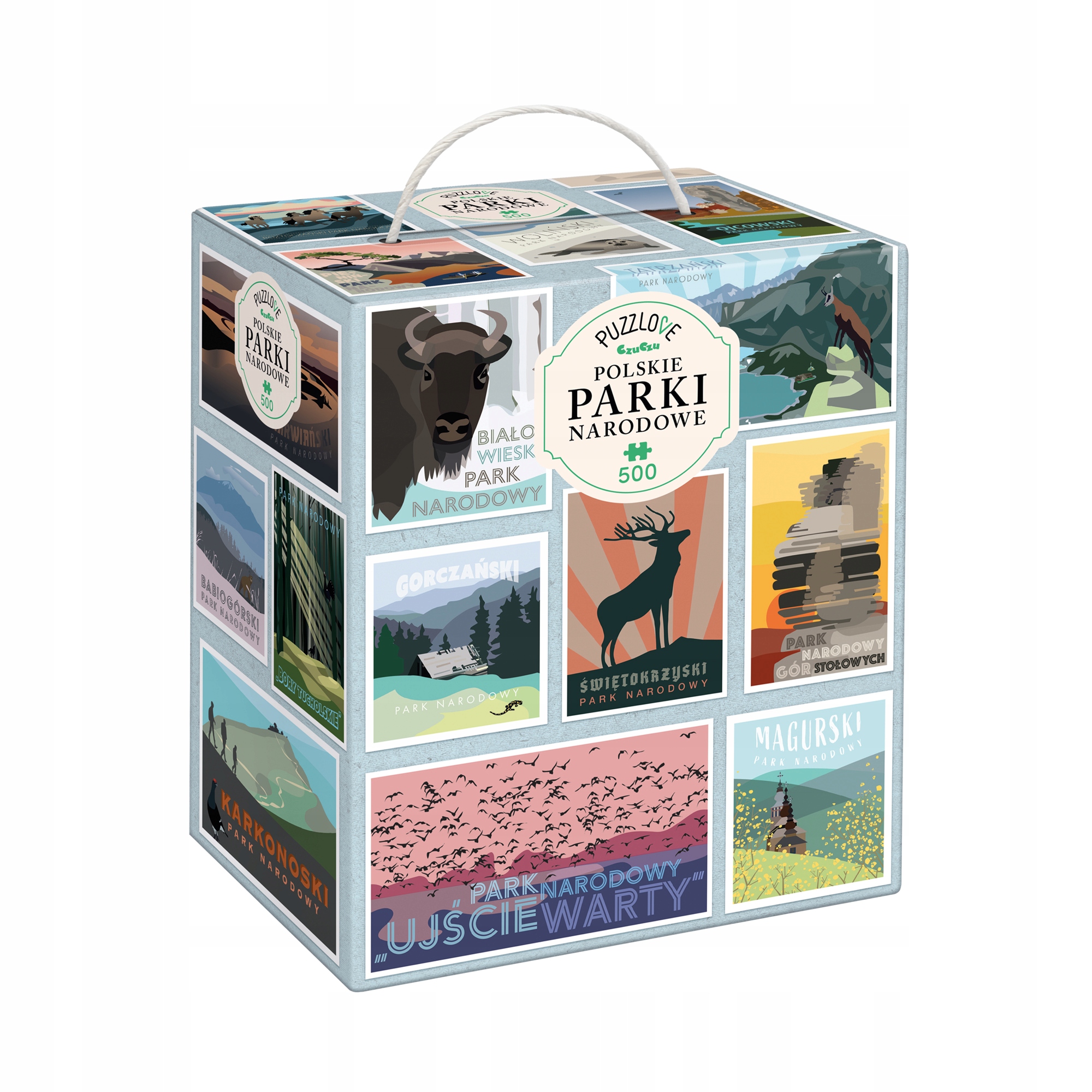 

Puzzlove CzuCzu Polskie Parki Narodowe 500 el.