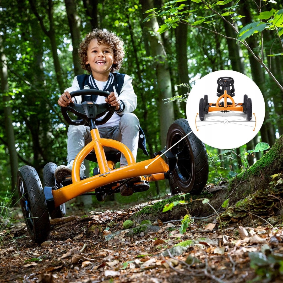 BERG Gokart Na Pedały Buddy B-Orange do 50 kg NOWY MODEL Stan opakowania oryginalne