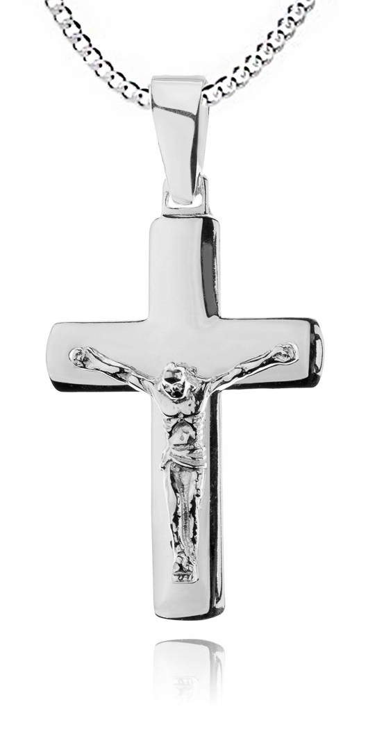 Stříbrný Křížek S Řetízkem Pancíř 50 cm Pánský