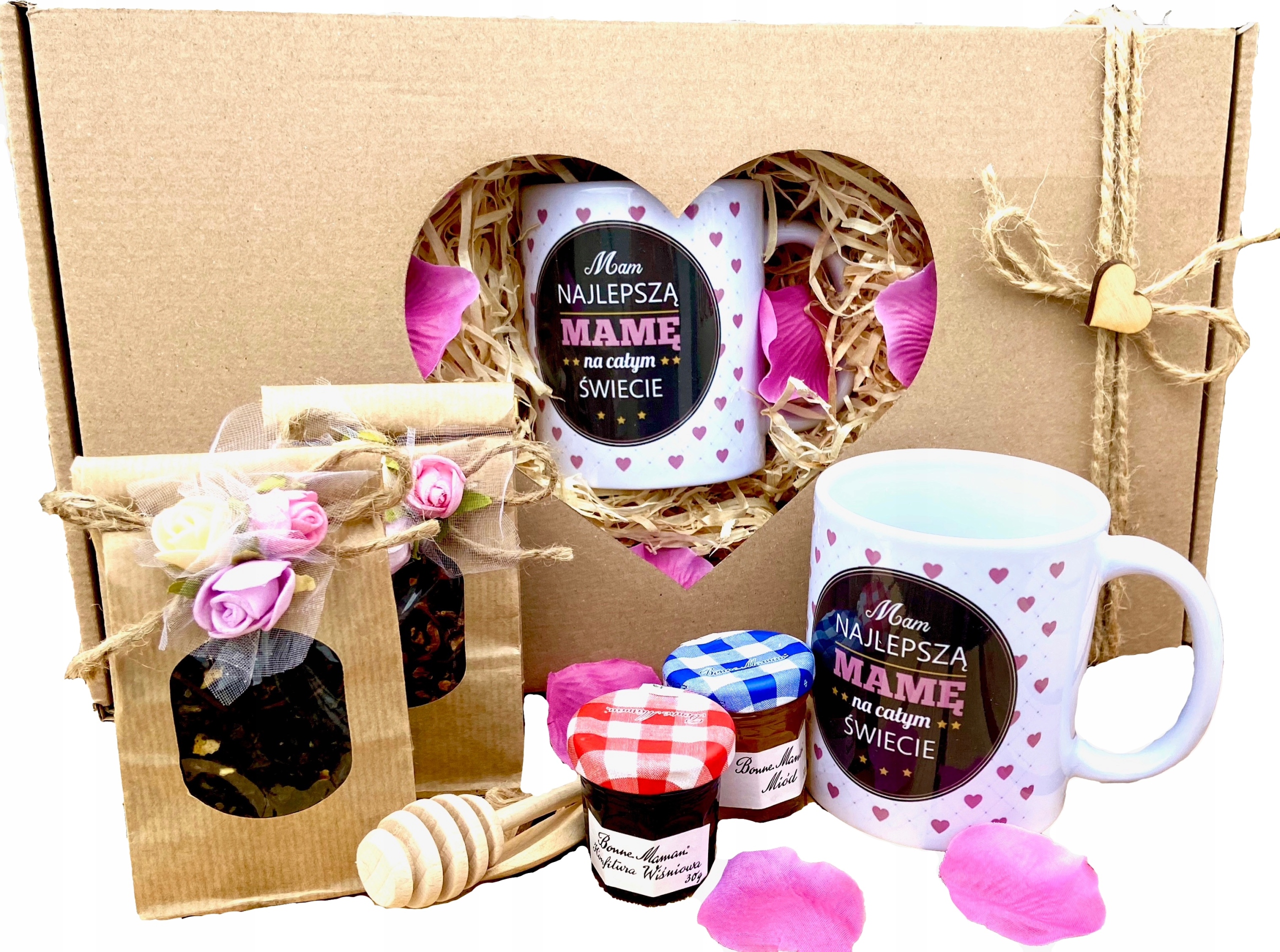 Oryginalny Prezent na Dzień Matki Mamy DUŻY ZESTAW