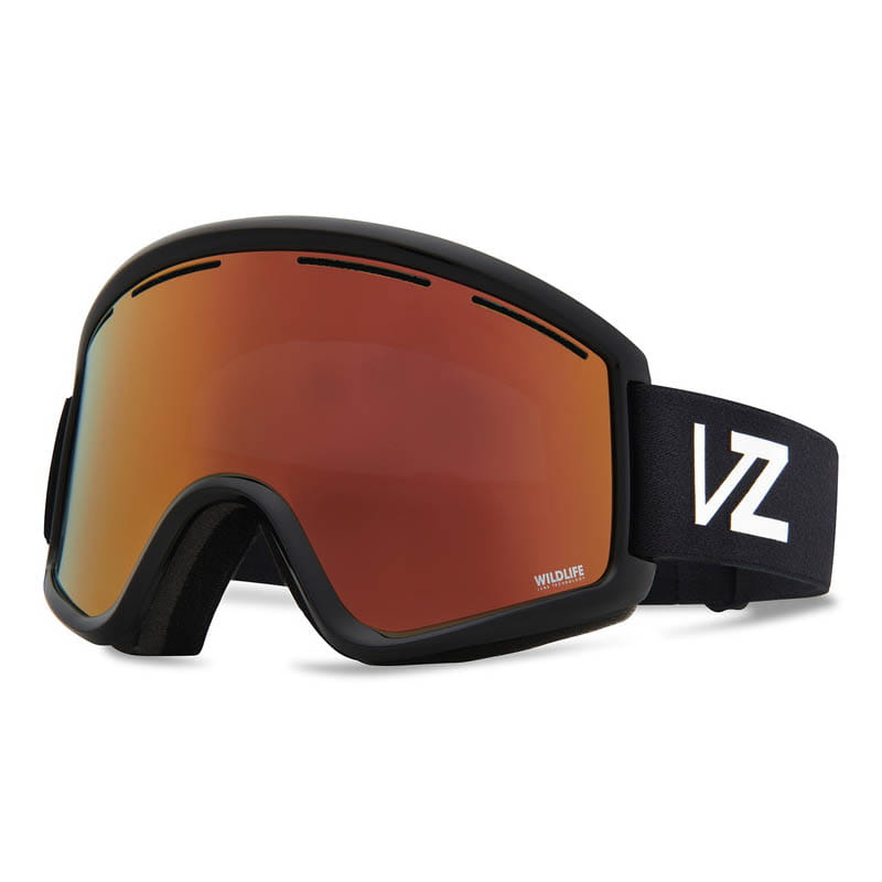 Lyžařské Brýle Vonzipper Cleaver Wildlife Black Fire Chrome Sklo S1
