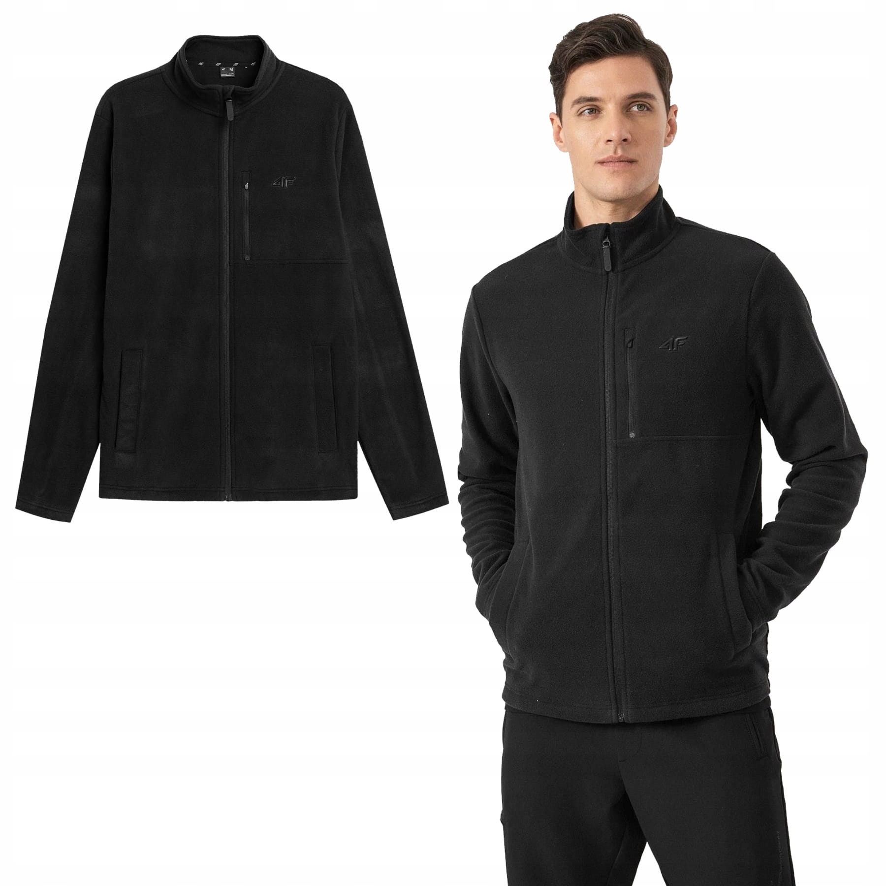 

Polar Męski Bluza 4F PLM352 Czarny Premium M