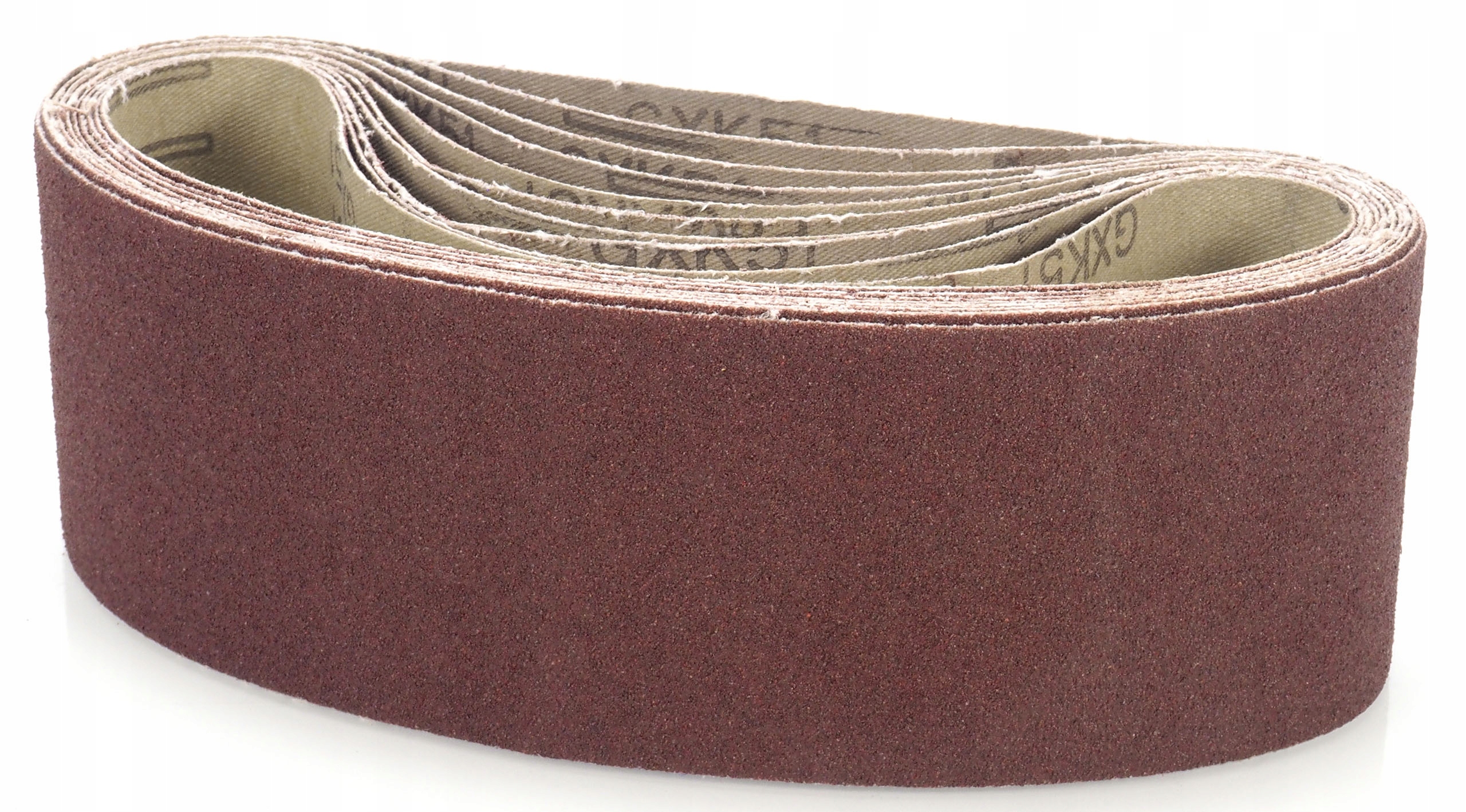 PAS BEZKOŃCOWY ŚCIERNY TAŚMA PAPIER 75x457 P180 ZESTAW 10 SZTUK