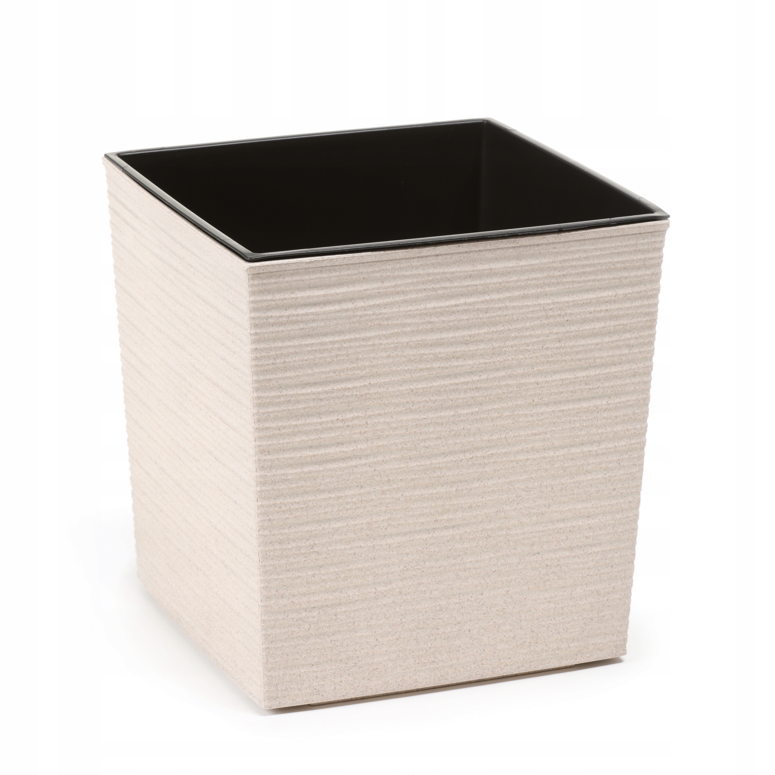 

Doniczka Juka Eco Dłuto 19x19cm kol. Beżowy