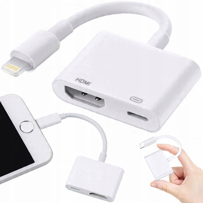 

Przejściówka Adapter Lightning Hdmi Do iPad iPhone