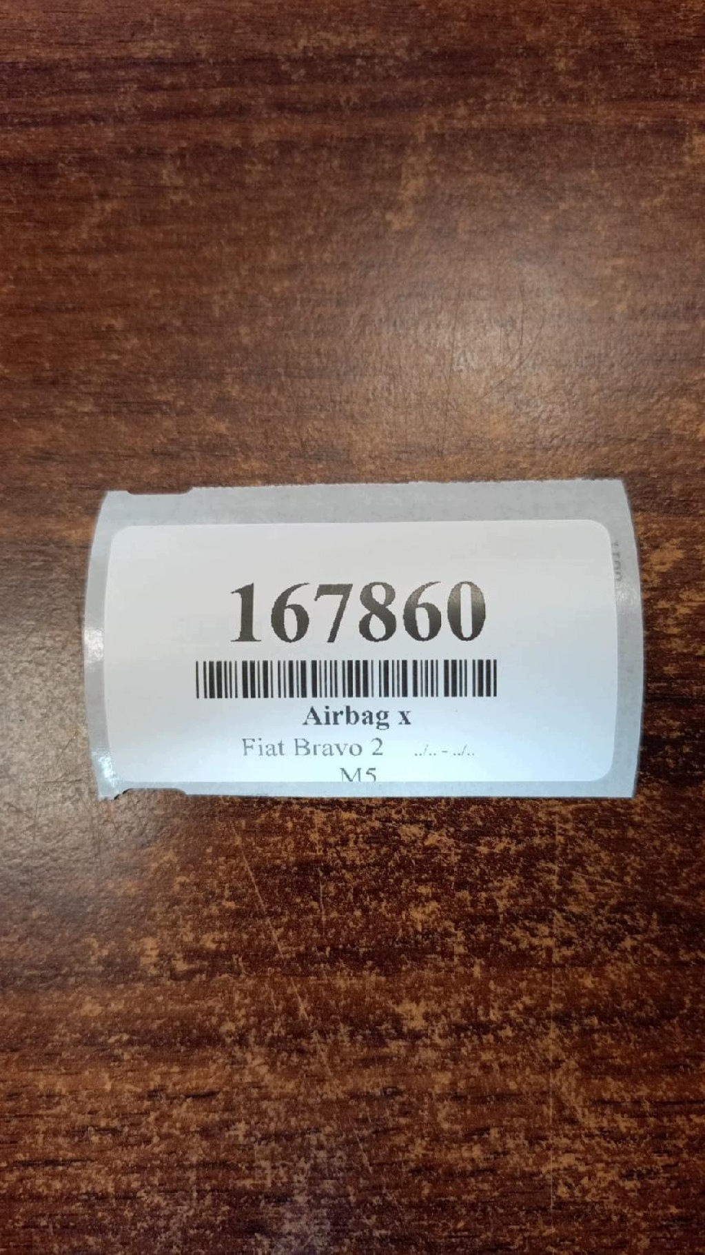 FIAT BRAVO II airbag driver´s 7354790200