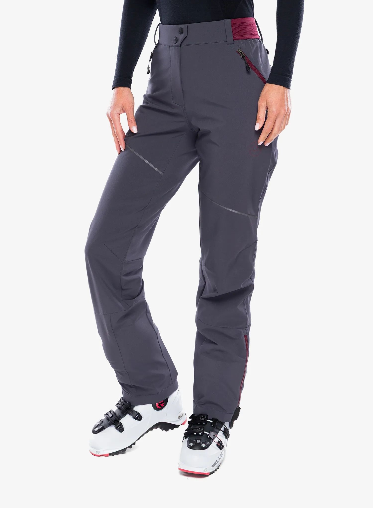 Dámské softshellové kalhoty La Sportiva Orizon Pant onyx/redwood Xs
