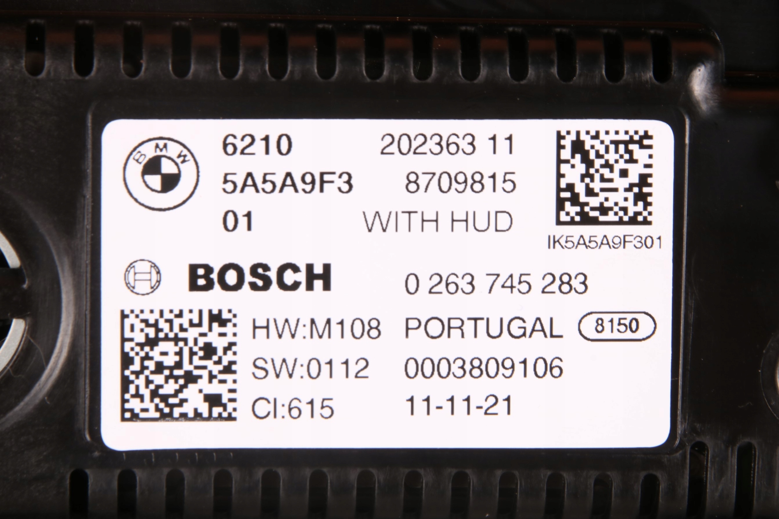BMW G30 G31 G32 M5 dials dials LIVE VIRTUAL COCKPIT HUD EUROPA 5A5A9F3