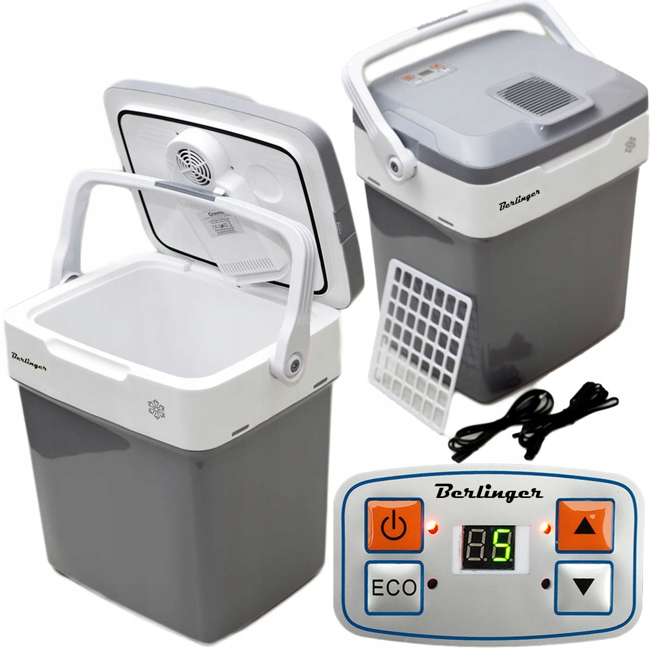 Turistická automobilová lednička XXXL agregát Berlinger s termostatem 32 l