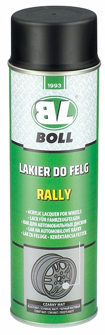

Boll Lakier Do Felg W Sprayu Czarny Matowy