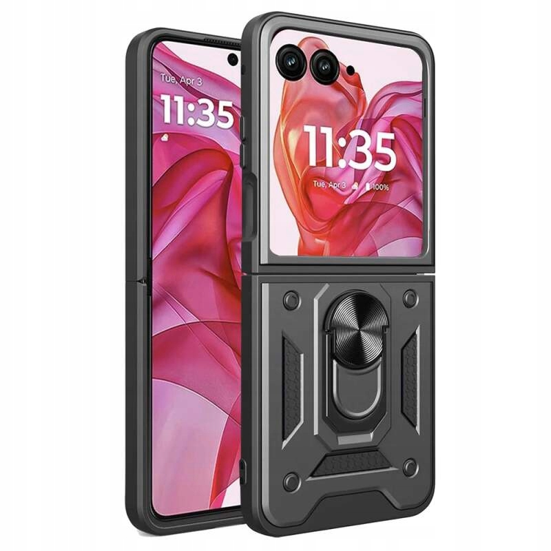 Etui Techsuit CamShield do Motorola Razr 50 Ultra Czarne