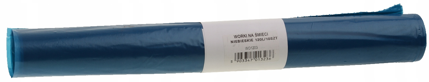 

Worki Na Śmieci 120L 10SZT Niebieski Do Segregacji