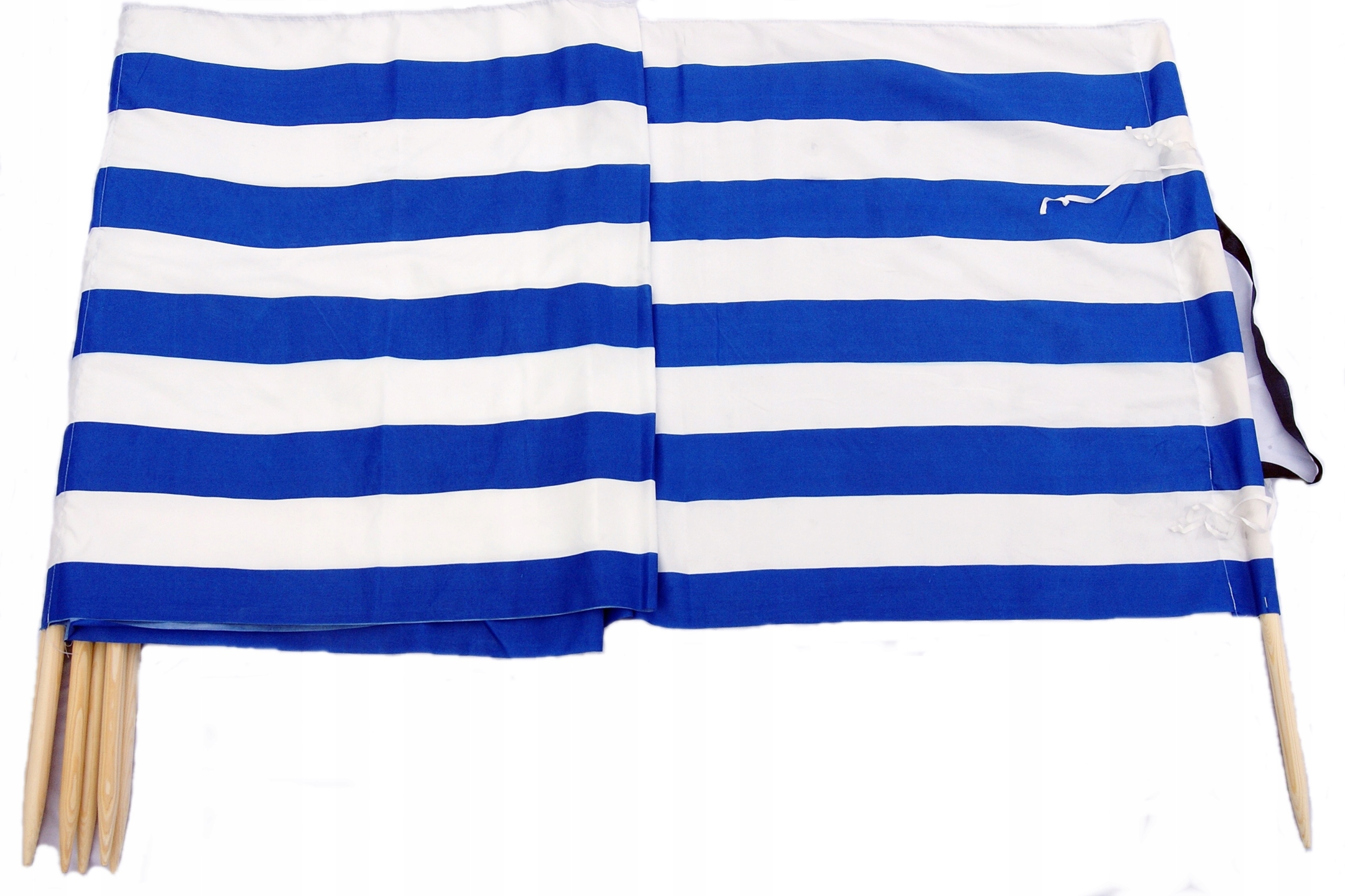 

Parawan plażowy 10m wiatrołap na plażę mata Pasy 1