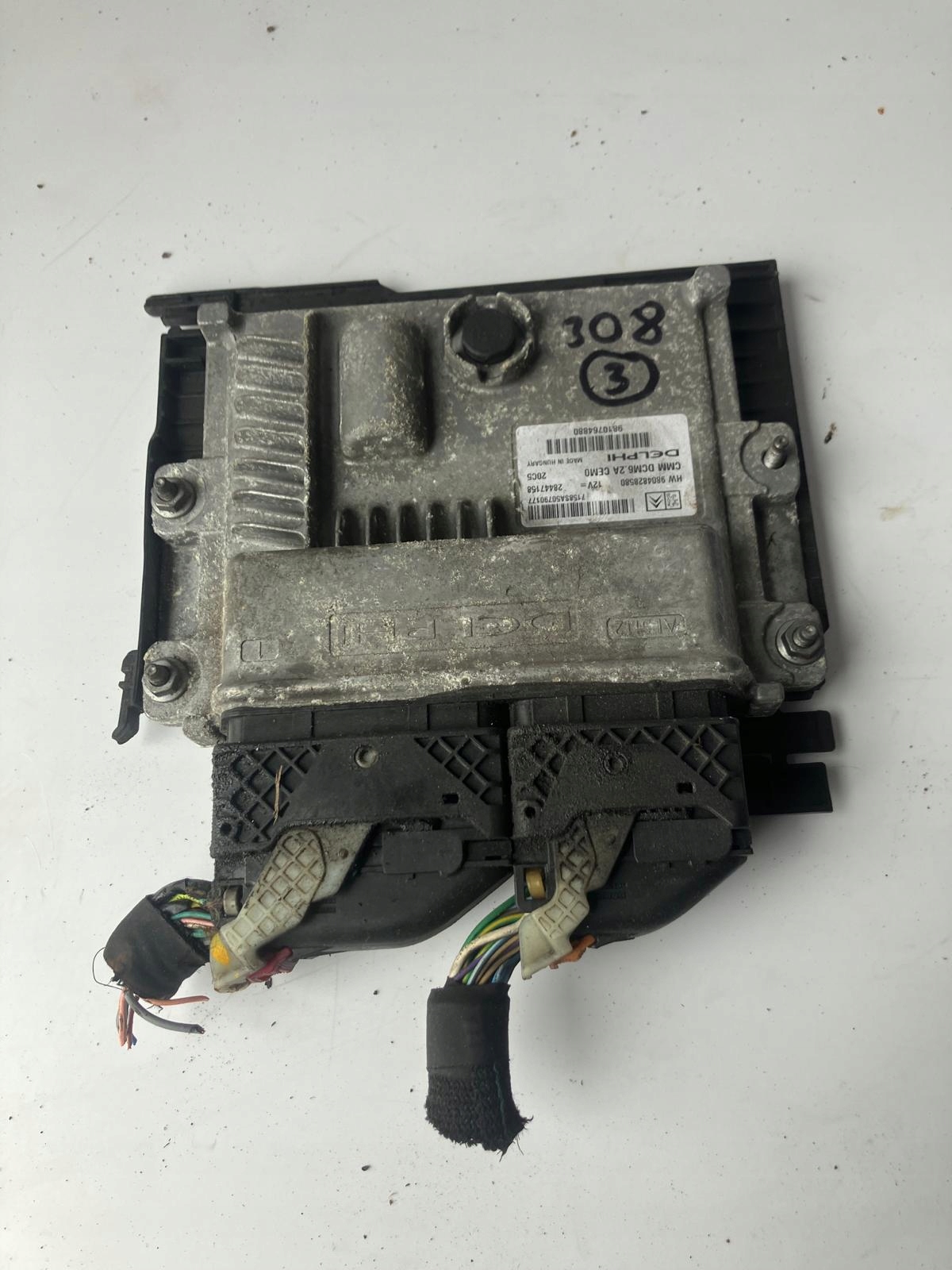 computer control unit of the engine WTYCZKI 2.0 BLUE HDI 9804828580 9810764880