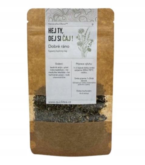 QuickTea Dobré ráno bylinný čaj 500 g