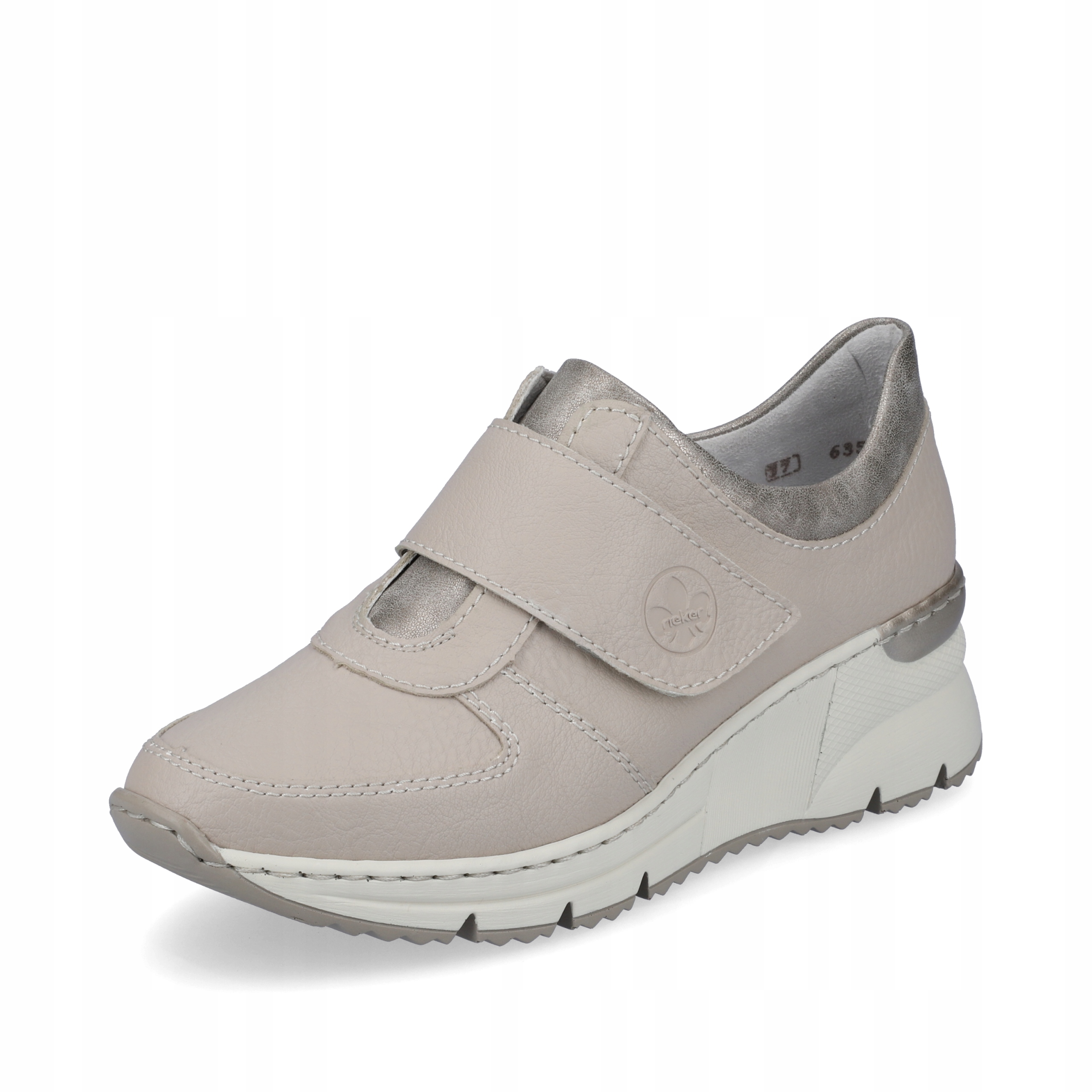 Rieker Tenisky Polobotky N6356-60 Béžové vel.