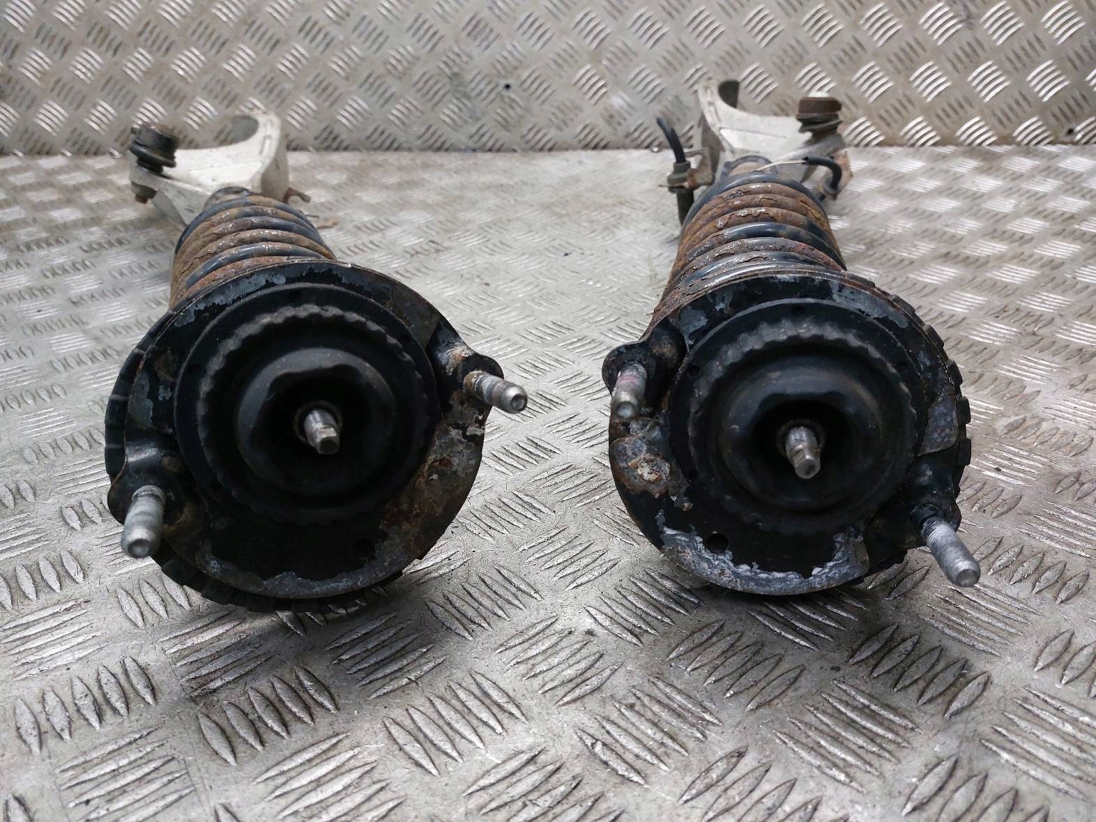 shock absorber + spring left front + right front ALFA ROMEO 147 and