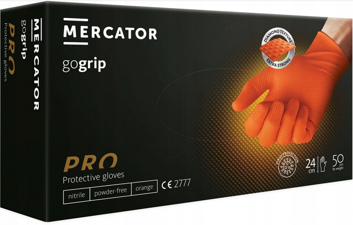 

Ideall Grip Rękawice rękawiczki nitrylowe mocne XL