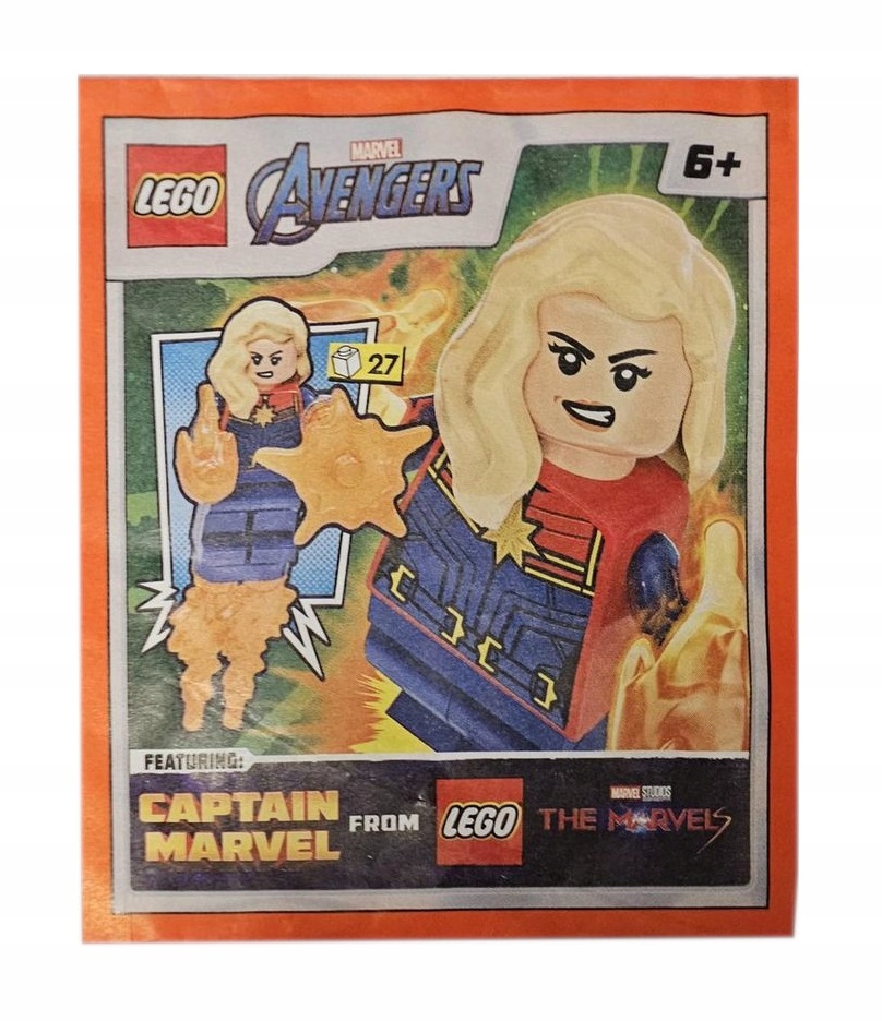 Zestaw Lego Heroes Minifigure Polybag Captain Marvel #242321