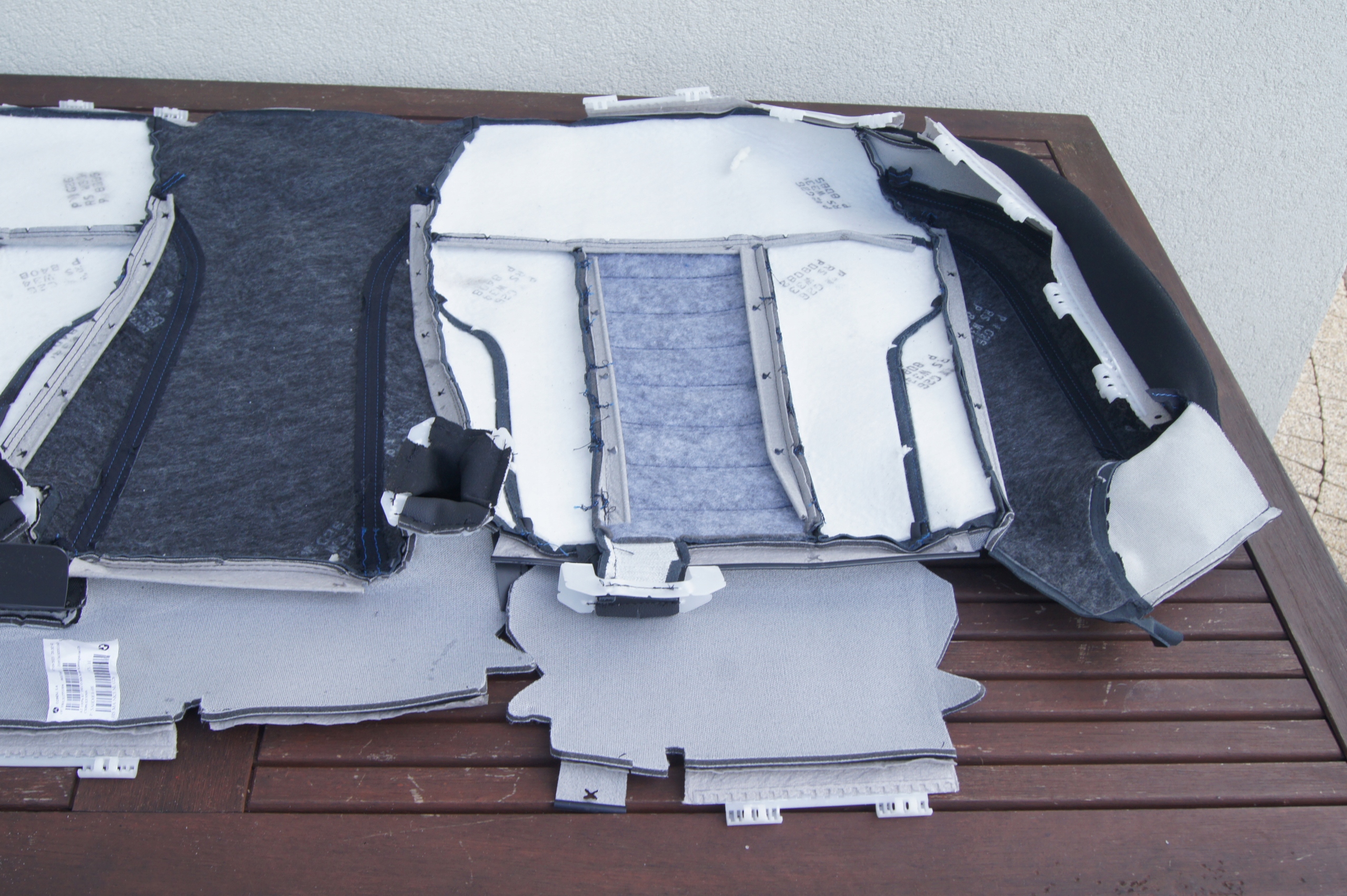 диван BMW I4 G26 обшивка рестайлинг материал кожа