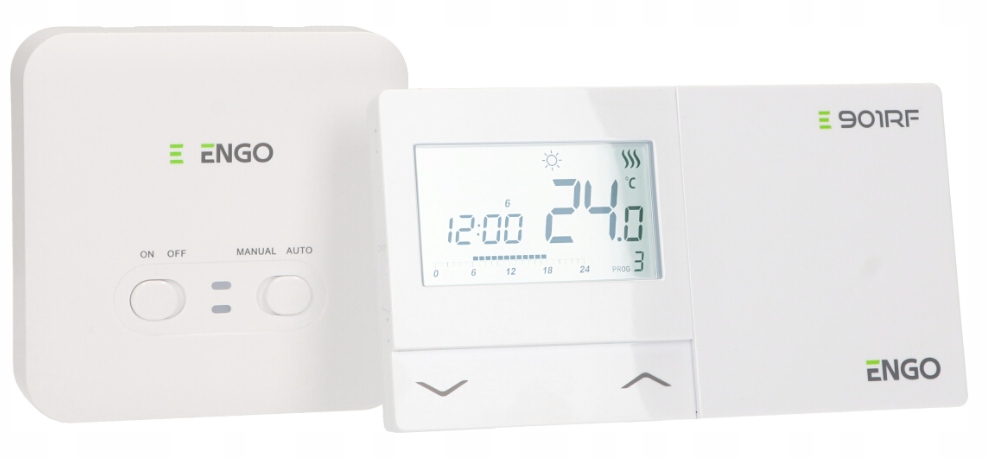 Regulator bezprzewodowy termostat Engo E901RF Kod producenta E901RF