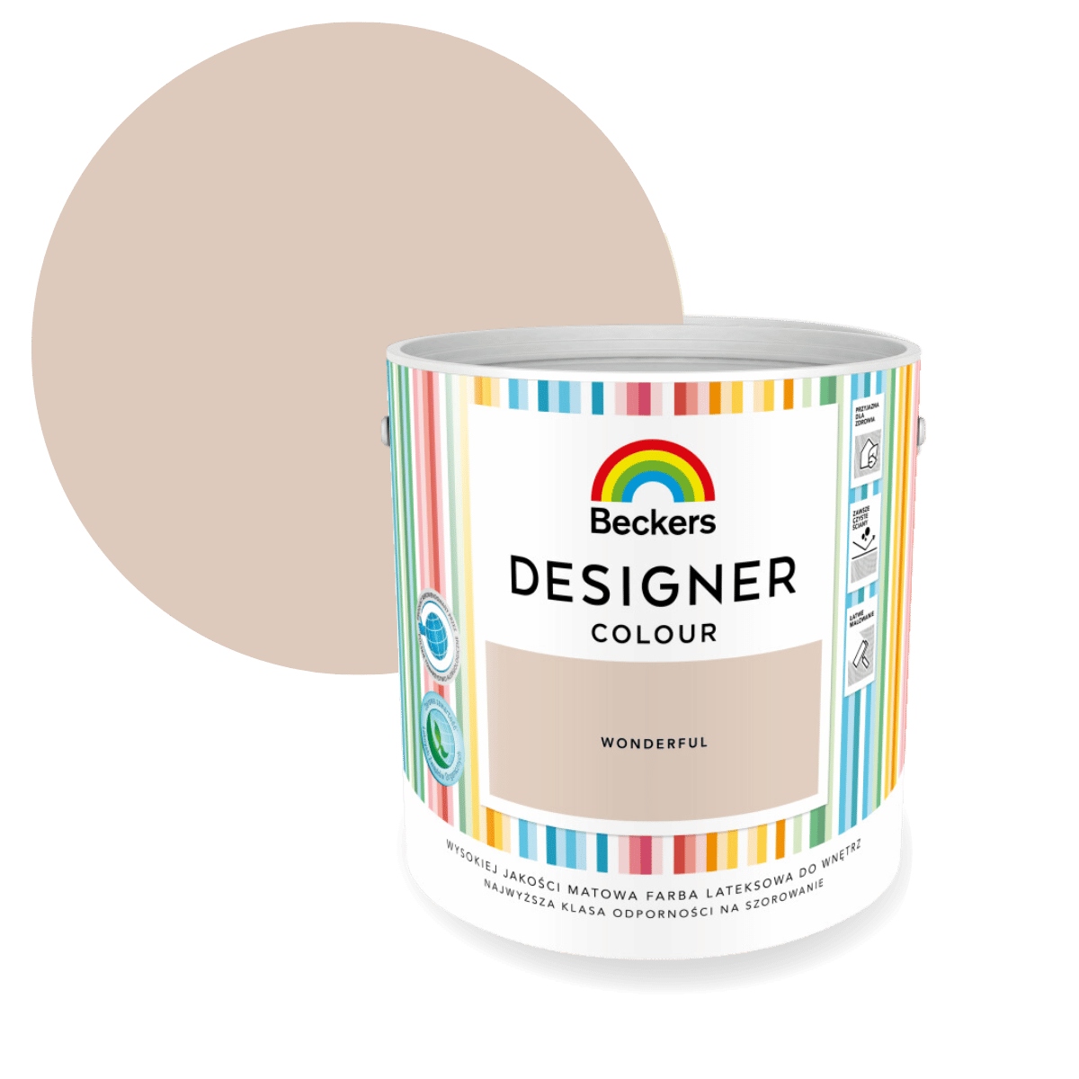 Beckers Barva Designer Colour 2,5L Wonderful