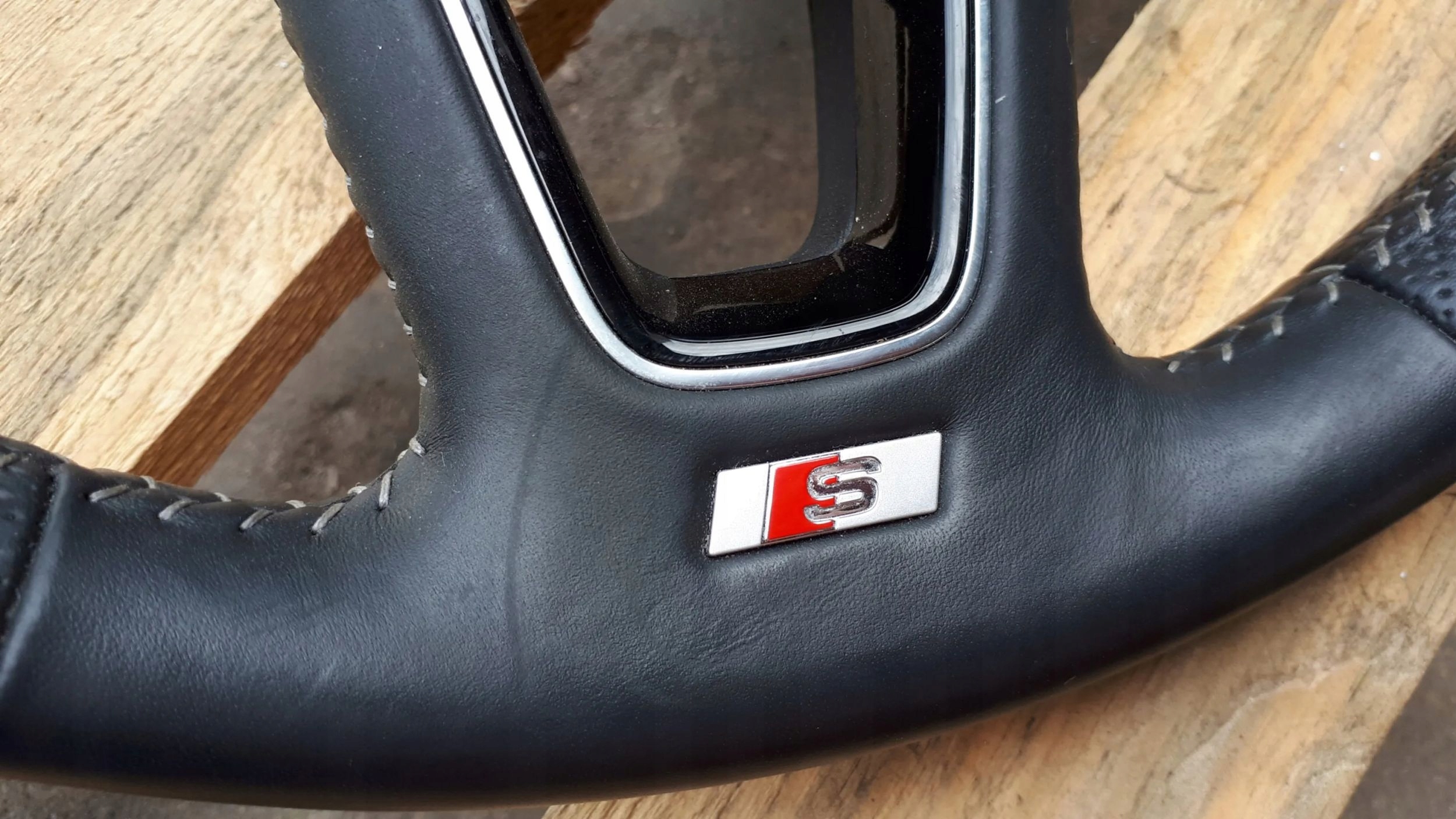 A3 8Y lenkrad Leder SLINE 82A419091E A1