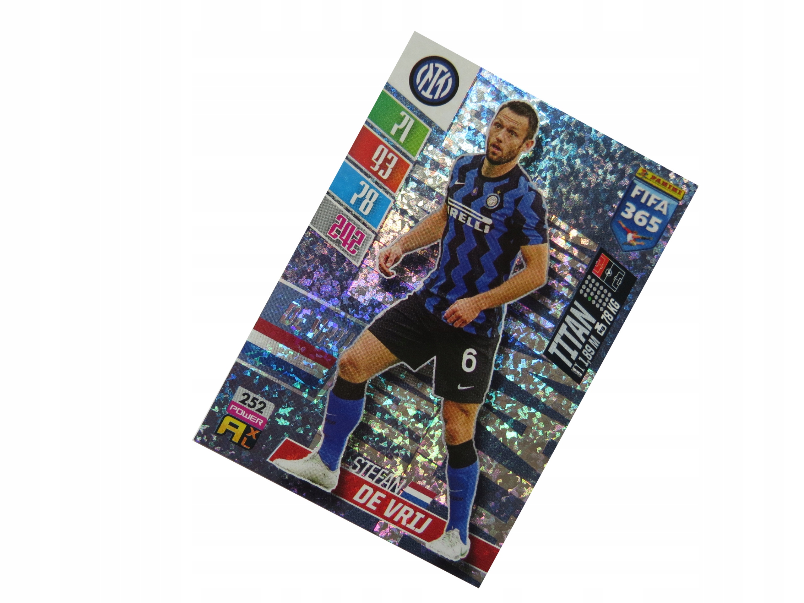 Panini Fifa 365 2022 Power Titan De Vrij 252