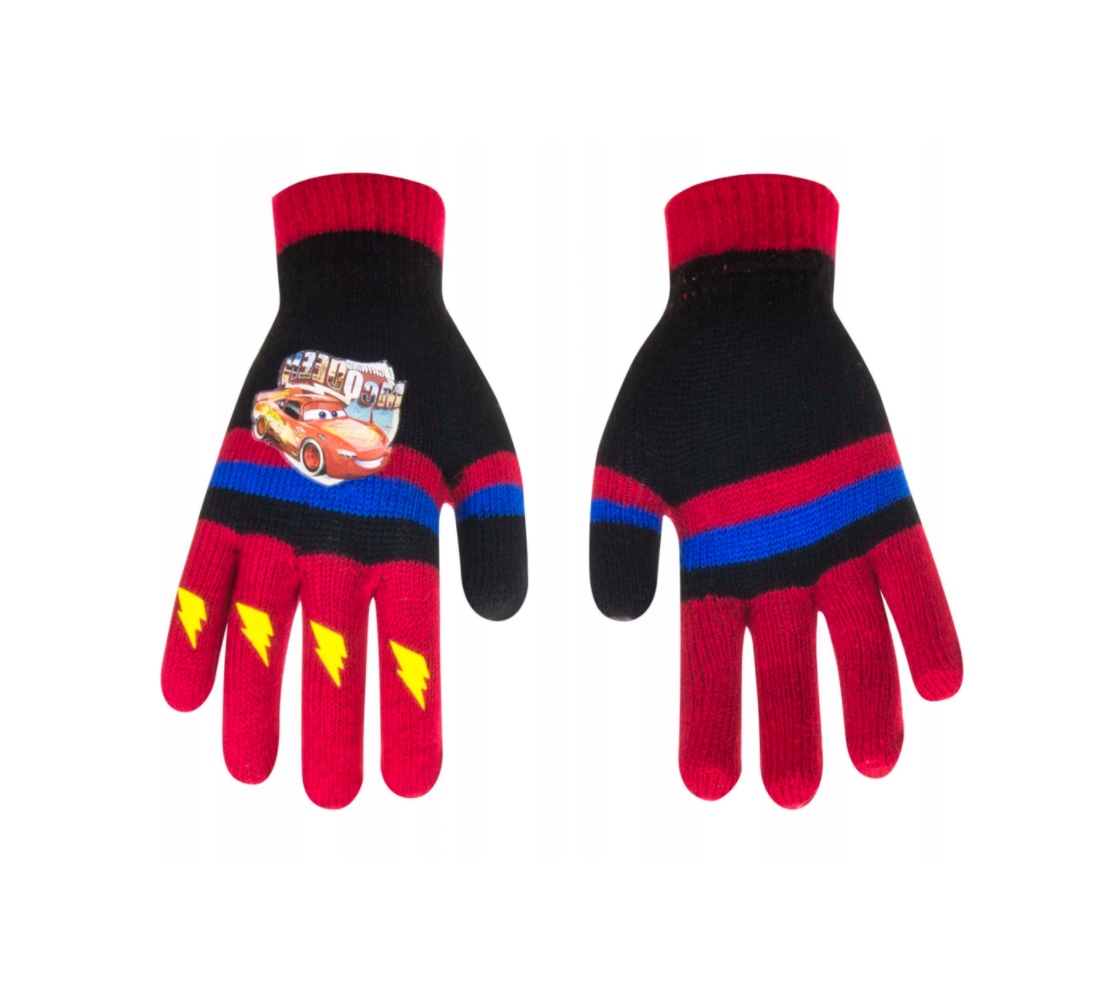 RĘKAWICZKI PIĘCIOPALCZASTE AUTA CARS DISNEY