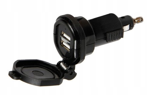 

Lampa Din-Tech, 2 porty Usb: Ładowarka Din szybk