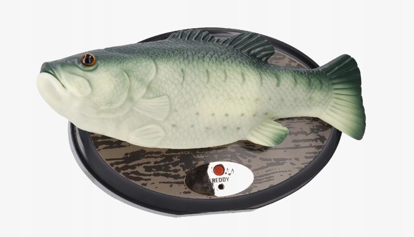 Ryba zpívající zábavná trofej dárek rybáře svatý kapr