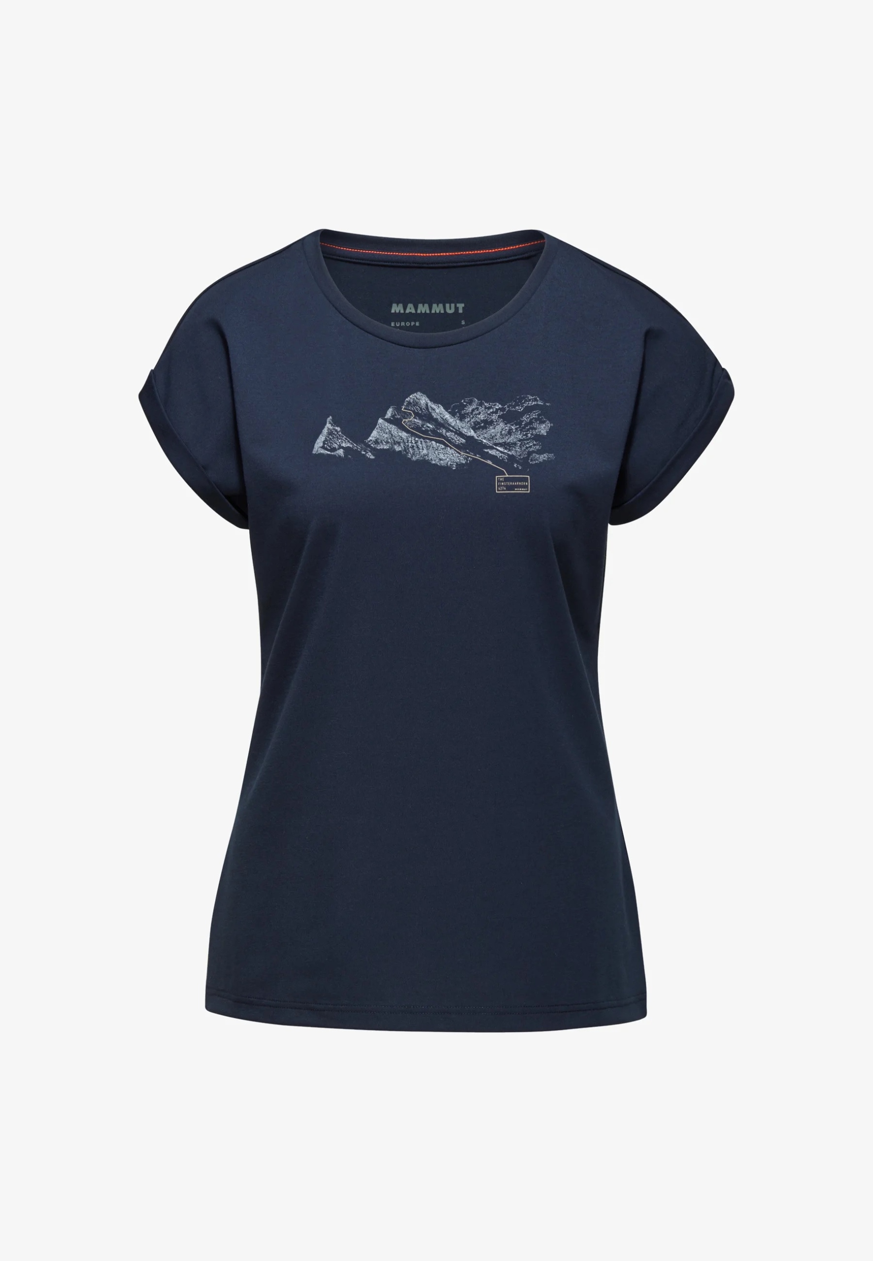Mammut Mountain T-Shirt Finsteraarhorn marine M idealna na górskie