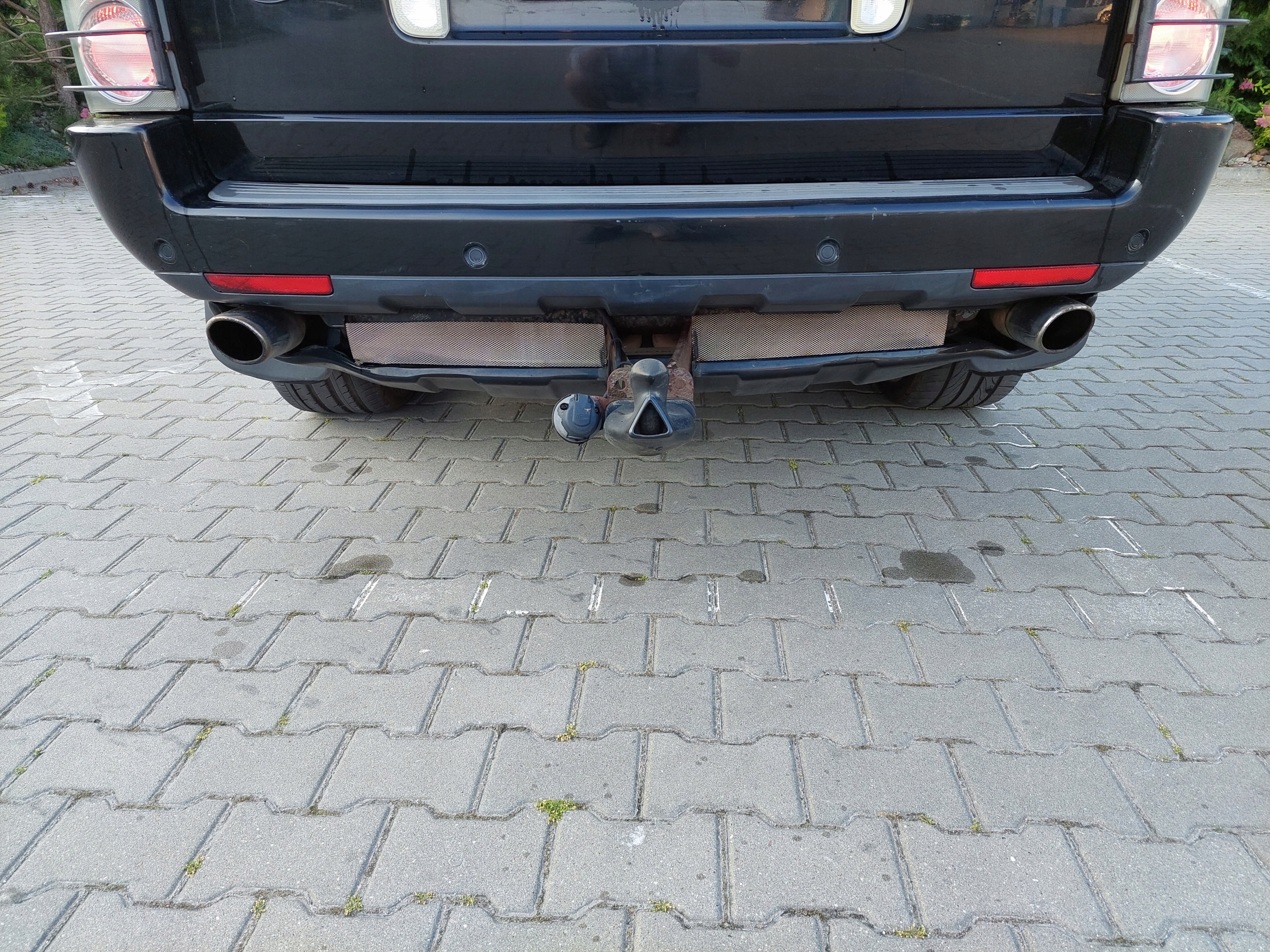 muffler, exhaust OVERFINCH 4.2 RANGE ROVER III L322