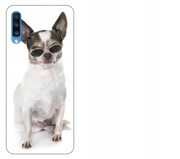 

Etui pokrowiec Samsung Galaxy A70 Pies chihuahua